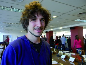 Samuel Busque, Francia, estudiante de Ciencias Políticas