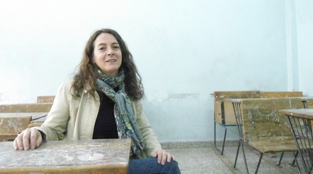 Dolores Córdoba, politóloga, docente y responsable del Programa de Derechos Humanos de la Escuela Industrial e integrante de la Coordinadora de Derechos Humanos de San Juan.
