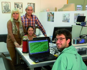 María Rosa Plana, Luis Orellano y equipo.