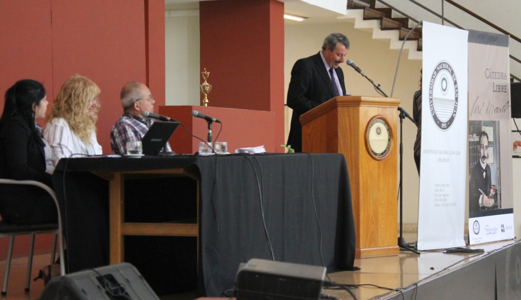 Dr. Oscar Nasisi, rector de la UNSJ.