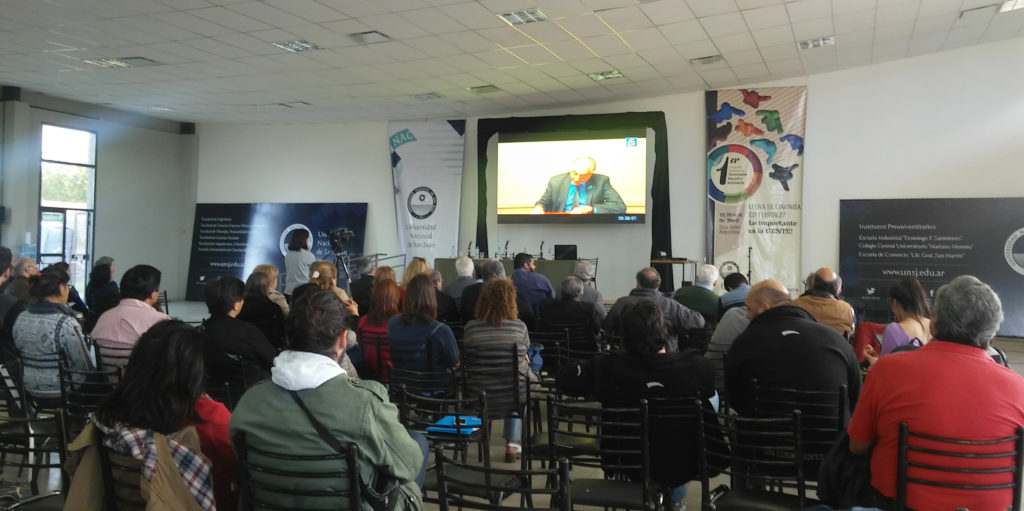 Videoconferencia de Carlos Heller